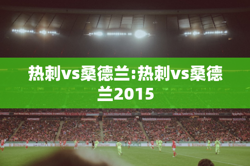 热刺vs桑德兰:热刺vs桑德兰2015