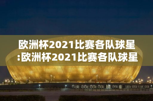 欧洲杯2021比赛各队球星:欧洲杯2021比赛各队球星表